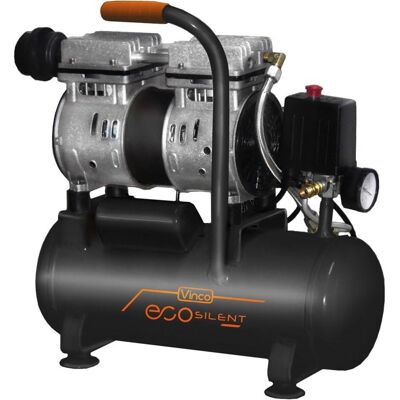 Compresseur d'air silencieux portable Vinco 8L 8 Bar - Compresseur d'air - Publicité Compresseur d'air silencieux portable Vinco 8L 8 Bar - Compresseur d'air - Publicité