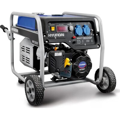 Generatore Hyundai HY3000E - Portatile, 2.5kW, Monofase Generatore Hyundai HY3000E - Portatile, 2.5kW, Monofase