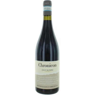 Zaccagnini Montepulciano d'Abruzzo Chronicon - Rode wijn Zaccagnini Montepulciano d'Abruzzo Chronicon - Rode wijn