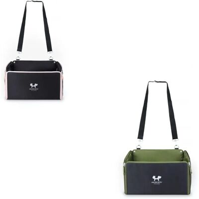 United Pets - Car Box for Dog Urban Pet - Vert - 38x33x20CM - Dog car seat United Pets - Car Box for Dog Urban Pet - Vert - 38x33x20CM - Dog car seat