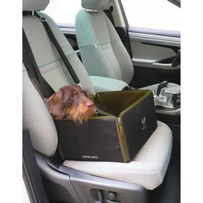 United Pets - Car Box for Dog Urban Pet - Verde - 38x33x20CM - Dog car seat United Pets - Car Box for Dog Urban Pet - Verde - 38x33x20CM - Dog car seat
