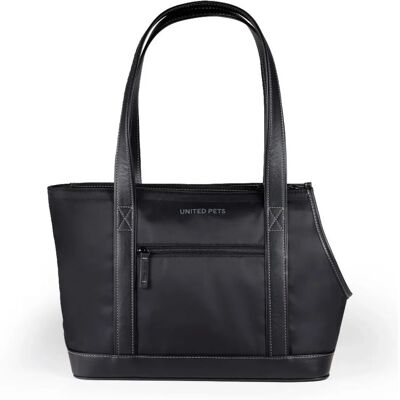 United Pets UP Bag Trasportino per Cani - Nero & Azzurro, 45x15x29cm United Pets UP Bag Trasportino per Cani - Nero & Azzurro, 45x15x29cm