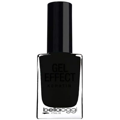 Smalto per Unghie Gel Effect Keratin di Bellaoggi - Nero a Oro - Tipo di Unghie Smalto per Unghie Gel Effect Keratin di Bellaoggi - Nero a Oro - Tipo di Unghie