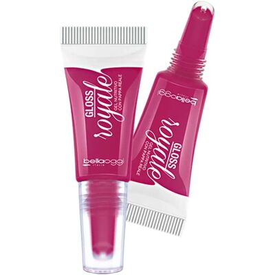 bellaoggi Gloss Royale Lip Gloss - Flashy Pink - Voluminoso, Lucido bellaoggi Gloss Royale Lip Gloss - Flashy Pink - Voluminoso, Lucido