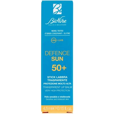 Bionike SPF 50+ Lippen Sonnenstift Transparent - Lippen Sonnenstift Bionike SPF 50+ Lippen Sonnenstift Transparent - Lippen Sonnenstift