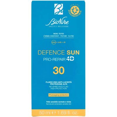 Bionike Defence Sun SPF 30 - Αντηλιακή Κρέμα Προ-Repair 4D για Πρόσωπο Bionike Defence Sun SPF 30 - Αντηλιακή Κρέμα Προ-Repair 4D για Πρόσωπο