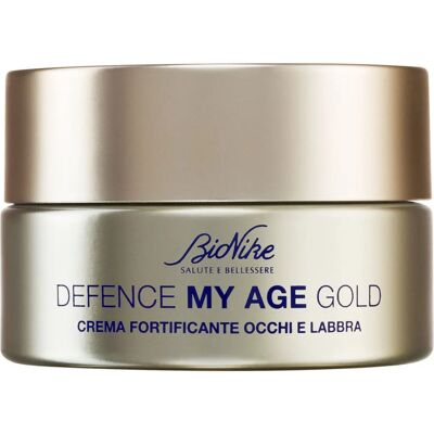 Crème Yeux & Lèvres Defence My Age Gold de BIONIKE - Anti-âge - Publicité Crème Yeux & Lèvres Defence My Age Gold de BIONIKE - Anti-âge - Publicité