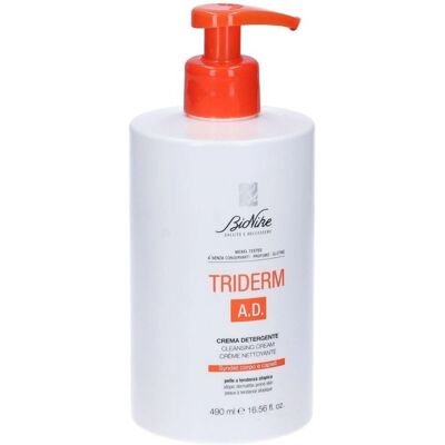 BioNike Triderm A.D. Crème Nettoyante - peau atopique - 490ml - Publicité BioNike Triderm A.D. Crème Nettoyante - peau atopique - 490ml - Publicité