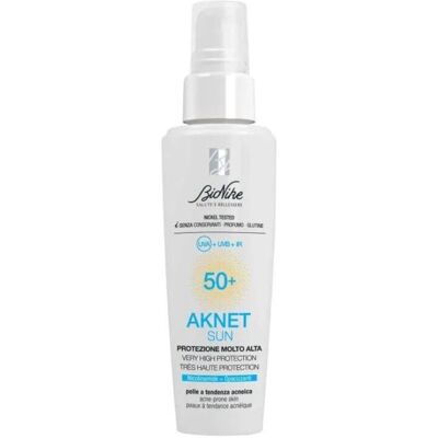 BioNike Aknet Sun SPF50+ - Facial Sunscreen for Acne Skin BioNike Aknet Sun SPF50+ - Facial Sunscreen for Acne Skin
