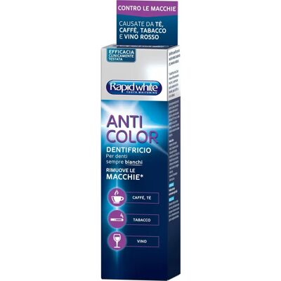 Dentifrice Bionike Rapid White - Technologie anti-taches Dentifrice Bionike Rapid White - Technologie anti-taches
