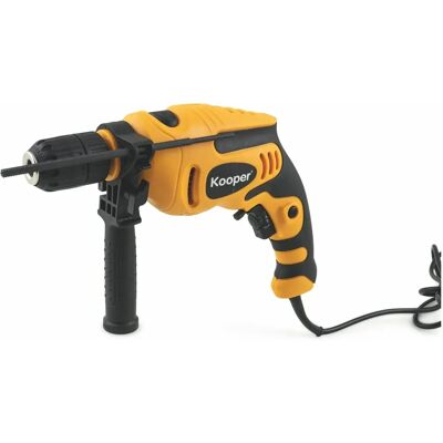 Trapano elettrico Kooper - Velocità variabile, mandrino da 13mm - Giallo Trapano elettrico Kooper - Velocità variabile, mandrino da 13mm - Giallo