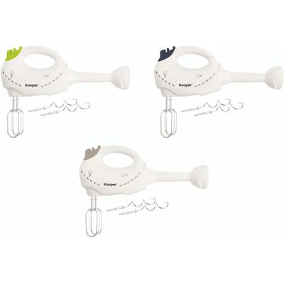 Kooper Sbattitore a Immersione - 5 Velocità, Turbo, Bicchiere 600ml Kooper Sbattitore a Immersione - 5 Velocità, Turbo, Bicchiere 600ml