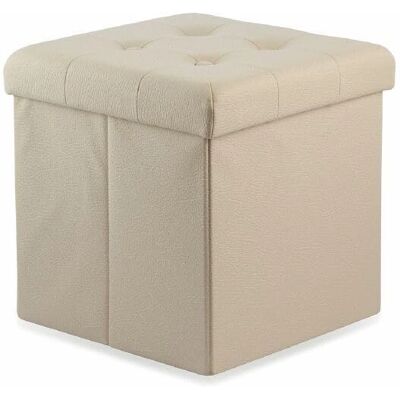 GALILEO - Pouf contenitore - 38 x 37 x 37 cm - Storage pouf GALILEO - Pouf contenitore - 38 x 37 x 37 cm - Storage pouf
