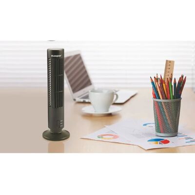 KOOPER - DeskFan - Torre USB - 2,5W - Desk Fan KOOPER - DeskFan - Torre USB - 2,5W - Desk Fan