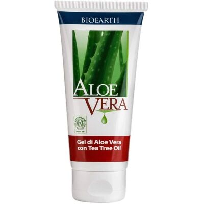 Gel di Aloe Vera Biologico con Olio di Tea Tree - Gel Gel di Aloe Vera Biologico con Olio di Tea Tree - Gel
