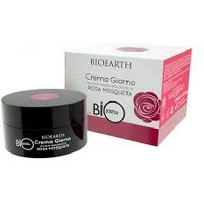 Crema Giorno Rosa Mosqueta Biologica Bioearth - Anti-Age, Idratante Crema Giorno Rosa Mosqueta Biologica Bioearth - Anti-Age, Idratante