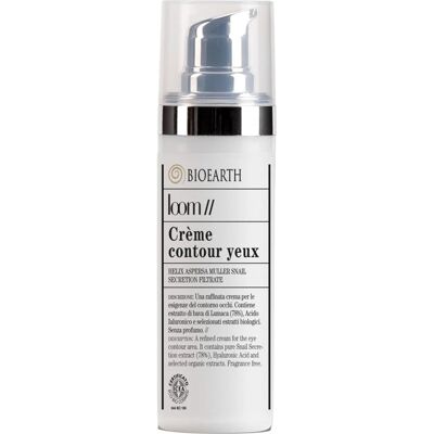 Bioearth Contorno Occhi alla Bava di Lumaca Biologica - 30ml Bioearth Contorno Occhi alla Bava di Lumaca Biologica - 30ml