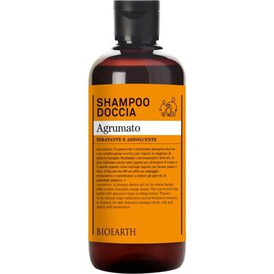 Bioearth Wegan Szampon Cytrusowy i Żel pod Prysznic - Naturalny, 500ml Bioearth Wegan Szampon Cytrusowy i Żel pod Prysznic - Naturalny, 500ml