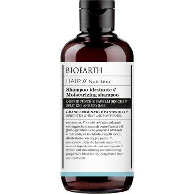 Bioearth Kosteuttava Shampoo Kuiville ja Rikkoutuneille Hiuksille - Hair 2.0 Bioearth Kosteuttava Shampoo Kuiville ja Rikkoutuneille Hiuksille - Hair 2.0