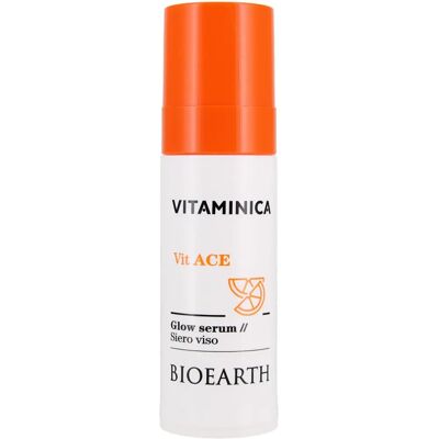 Bioearth Vitaminica Sérum Visage - Multivitamines, Antioxydant, Éclatant - Publicité Bioearth Vitaminica Sérum Visage - Multivitamines, Antioxydant, Éclatant - Publicité