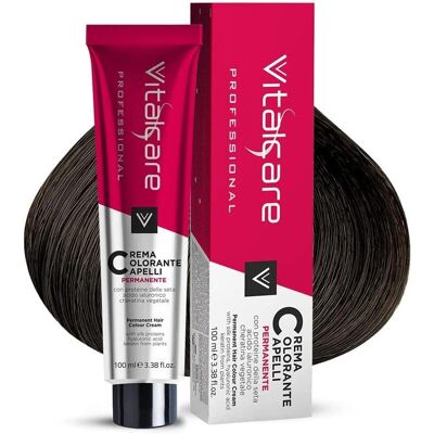 Vitalcare Professional Haarfarbe Creme - Braun - Dauerhafte Färbung Vitalcare Professional Haarfarbe Creme - Braun - Dauerhafte Färbung