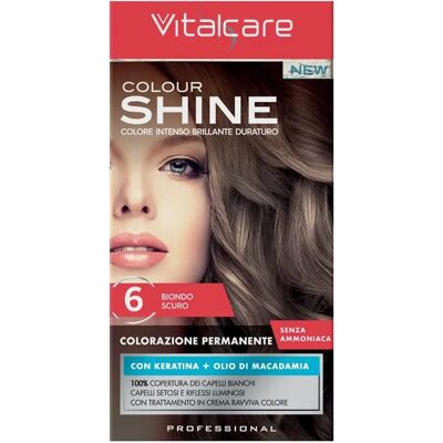 VITALCARE Coloration Capillaire Blond Foncé - Sans Ammoniaque - Publicité VITALCARE Coloration Capillaire Blond Foncé - Sans Ammoniaque - Publicité