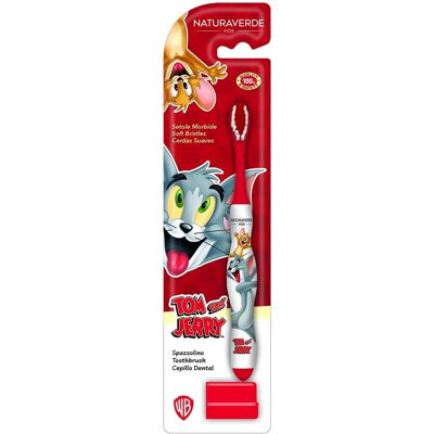 Zubní kartáček Disney Tom & Jerry - Dětský kartáček - 1 ks Zubní kartáček Disney Tom & Jerry - Dětský kartáček - 1 ks