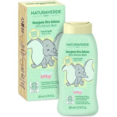 Disney Naturaverde Baby Lavaggio Ultra Delicato - Gel doccia e shampoo per bambini Disney Naturaverde Baby Lavaggio Ultra Delicato - Gel doccia e shampoo per bambini