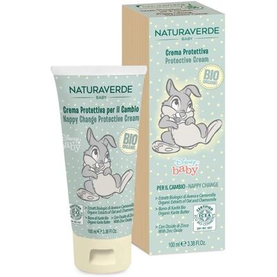 Crema Protettiva Bambino Disney Naturaverde - Dermatite da pannolino - Crema protettiva per bambini Crema Protettiva Bambino Disney Naturaverde - Dermatite da pannolino - Crema protettiva per bambini