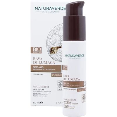 Siero rigenerante con estratto di lumaca Naturaverde - 60ml Siero rigenerante con estratto di lumaca Naturaverde - 60ml