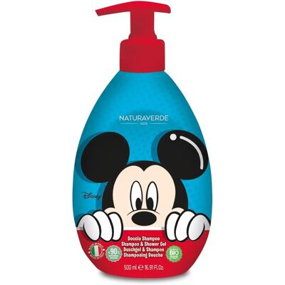 Disney Mickey Mouse Shampoo & Duschgel - 2-in-1 Kinder 500ml Disney Mickey Mouse Shampoo & Duschgel - 2-in-1 Kinder 500ml
