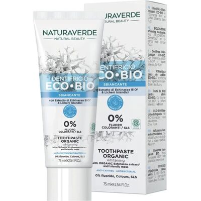 Dentifrice blanchissant bio Naturaverde - 75 ml Dentifrice blanchissant bio Naturaverde - 75 ml