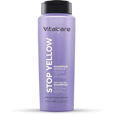Shampoing Violet Stop Yellow Vitalcare - Soins capillaires Shampoing Violet Stop Yellow Vitalcare - Soins capillaires