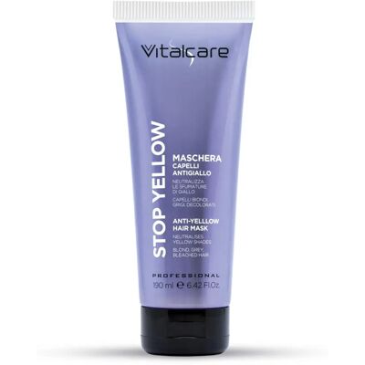 Vitalcare Maschera Stop Yellow per Capelli Biondi e Grigi - Maschera capelli Vitalcare Maschera Stop Yellow per Capelli Biondi e Grigi - Maschera capelli