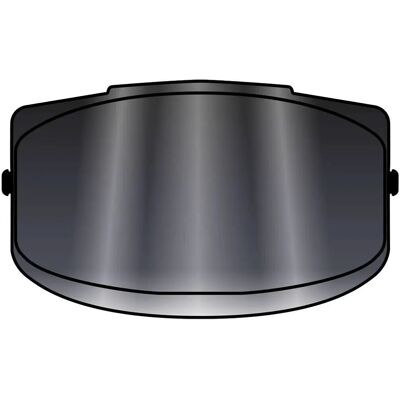 Visiera Airoh Hunter - Grigia - Unisex - Visiera casco Visiera Airoh Hunter - Grigia - Unisex - Visiera casco