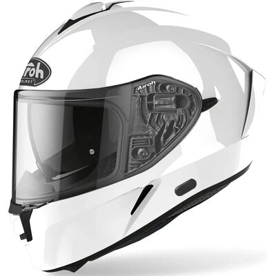 Casco Airoh Spark - Blanco, 2XL, Visor Ancho, Protección Solar Casco Airoh Spark - Blanco, 2XL, Visor Ancho, Protección Solar