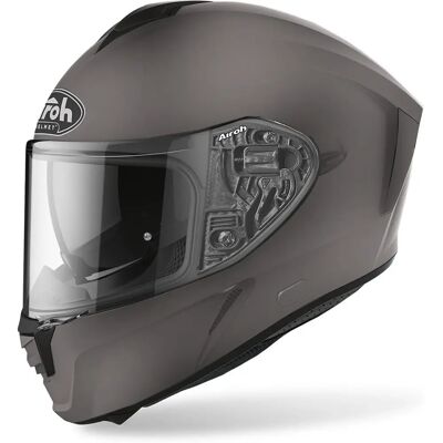 Casque Airoh Spark Unisexe Noir Gris - Visier Large, Léger, Prêt pour Bluetooth Casque Airoh Spark Unisexe Noir Gris - Visier Large, Léger, Prêt pour Bluetooth