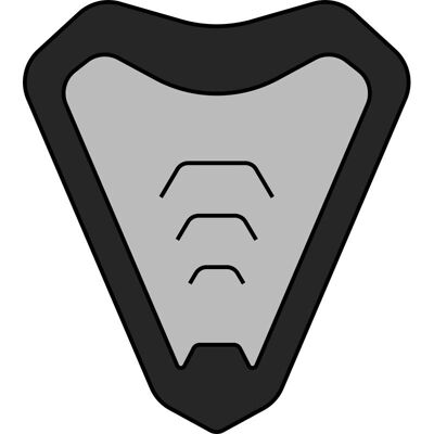 AIROH - 6774 - Grey cement - L - Air intake vent AIROH - 6774 - Grey cement - L - Air intake vent