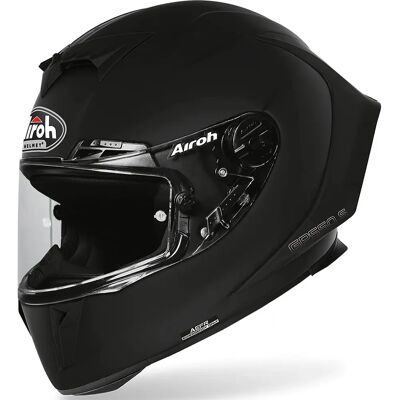 Casque Airoh GP550 S Noir - Léger, Visier anti-UV - Casque Casque Airoh GP550 S Noir - Léger, Visier anti-UV - Casque