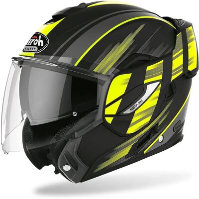 Airoh Rev 19 Ikon Modulaire Helm - Geel Mat Airoh Rev 19 Ikon Modulaire Helm - Geel Mat