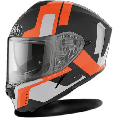 Casco Airoh Spark Shogun - Scocca resistente, Visiera con Pinlock, Interni removibili Casco Airoh Spark Shogun - Scocca resistente, Visiera con Pinlock, Interni removibili