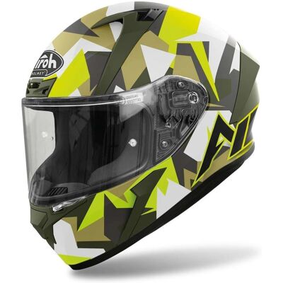 Casco Airoh Valor Army Integrale - Ventilato, Resistente UV, ECE 22.05 Casco Airoh Valor Army Integrale - Ventilato, Resistente UV, ECE 22.05