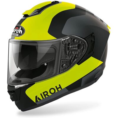 Casco Airoh ST.501 Dock Unisex Giallo Nero Sportivo Casco Airoh ST.501 Dock Unisex Giallo Nero Sportivo
