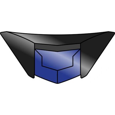 AIROH - 15ESF127BG - Blue - Helmet accessory AIROH - 15ESF127BG - Blue - Helmet accessory