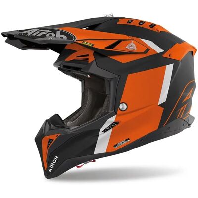 Casco da motocross Airoh Aviator 3 Glory - Carbonio, Arancione, M Casco da motocross Airoh Aviator 3 Glory - Carbonio, Arancione, M