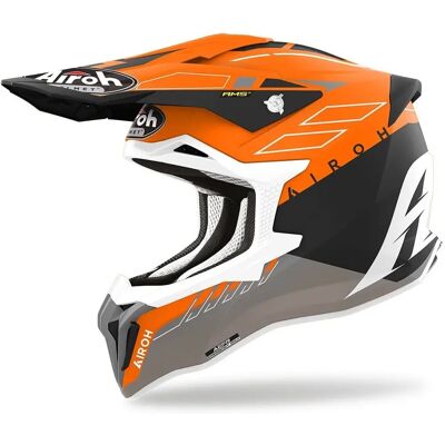 Airoh Strycker Pomarańczowa Lekka Kask Motocross - Kask Airoh Strycker Pomarańczowa Lekka Kask Motocross - Kask