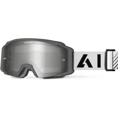 Airoh Blast XR1 Unisex Schwarz Weiß Motocross-Brille - Motocross Goggles Airoh Blast XR1 Unisex Schwarz Weiß Motocross-Brille - Motocross Goggles