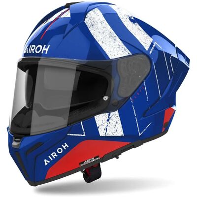 Casco Airoh Scope Blu Rosso - Casco Integrale Moto L Casco Airoh Scope Blu Rosso - Casco Integrale Moto L