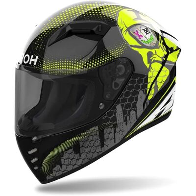 Airoh Connor Helmet - Black / Yellow - Wind-Driven Design - Helmet Airoh Connor Helmet - Black / Yellow - Wind-Driven Design - Helmet
