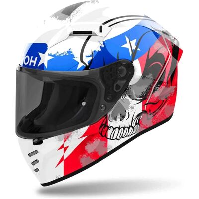 Airoh Connor Nation M Helm - Wind-inspiriertes Design, Fortschrittliches Belüftungssystem, Extra breites Visier Airoh Connor Nation M Helm - Wind-inspiriertes Design, Fortschrittliches Belüftungssystem, Extra breites Visier